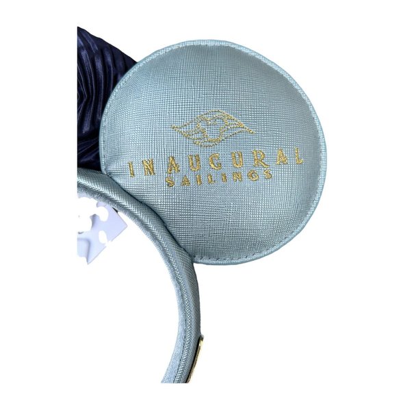 Disney Loungefly Cruise Line Blue Ear Hat Headband Wish DCL Inaugural Sailing main image 7